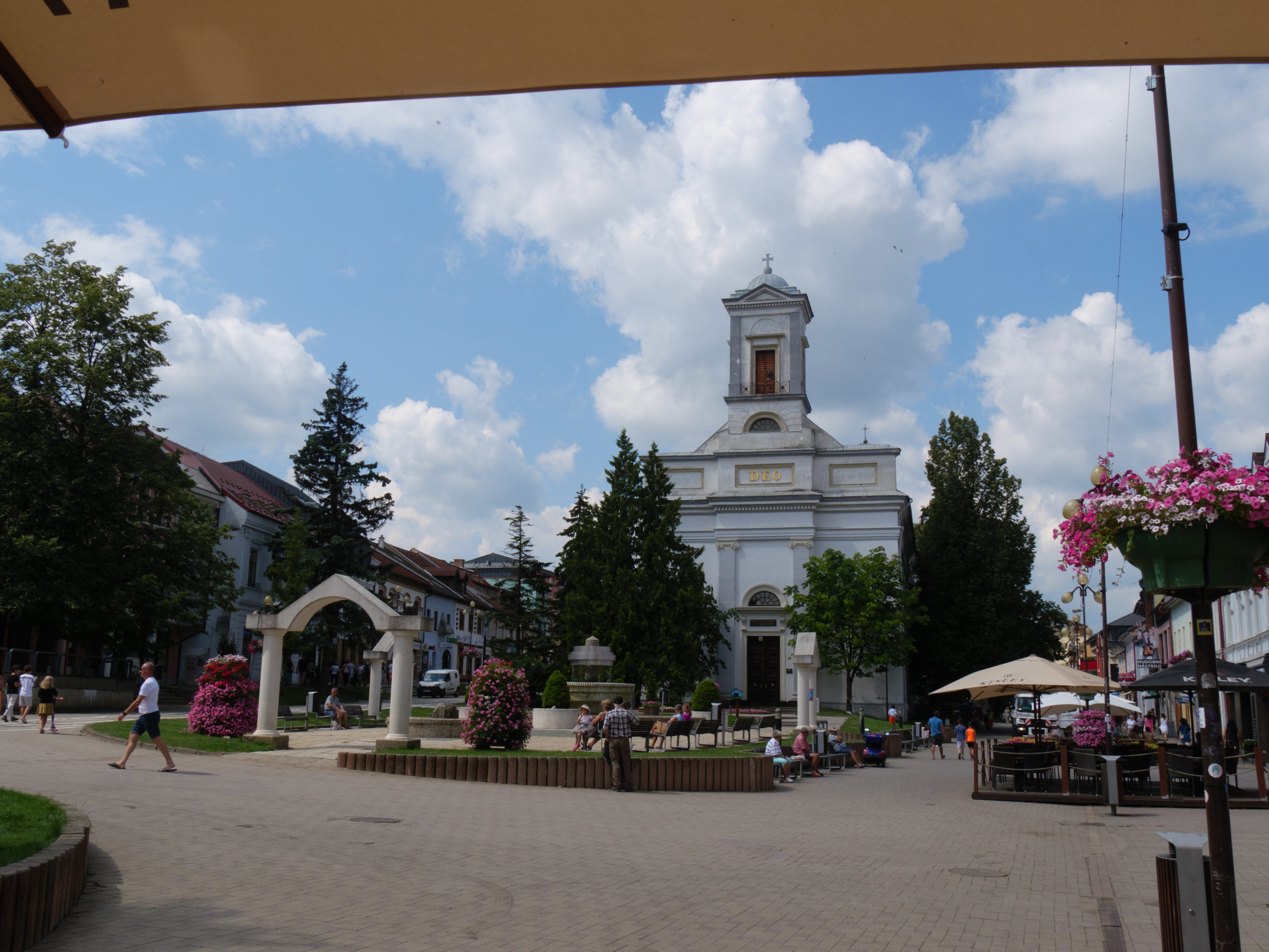 Centre ville de Poprad