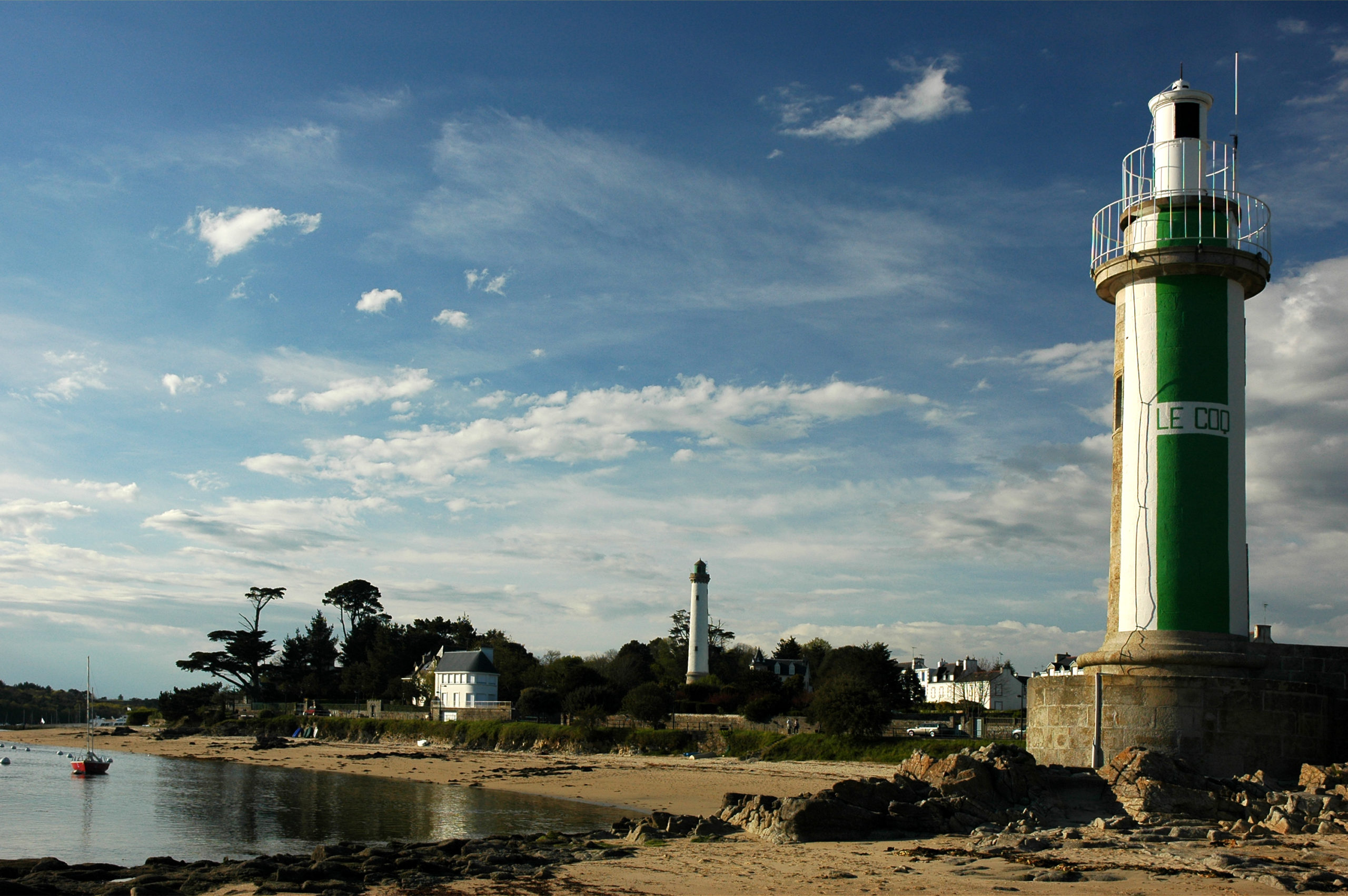 Bénodet et son Feu du Coq