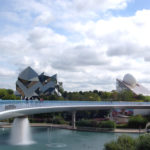 La passerelle du Futuroscope