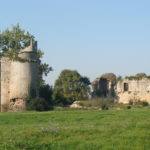 Les ruines du château de Machecoul.
