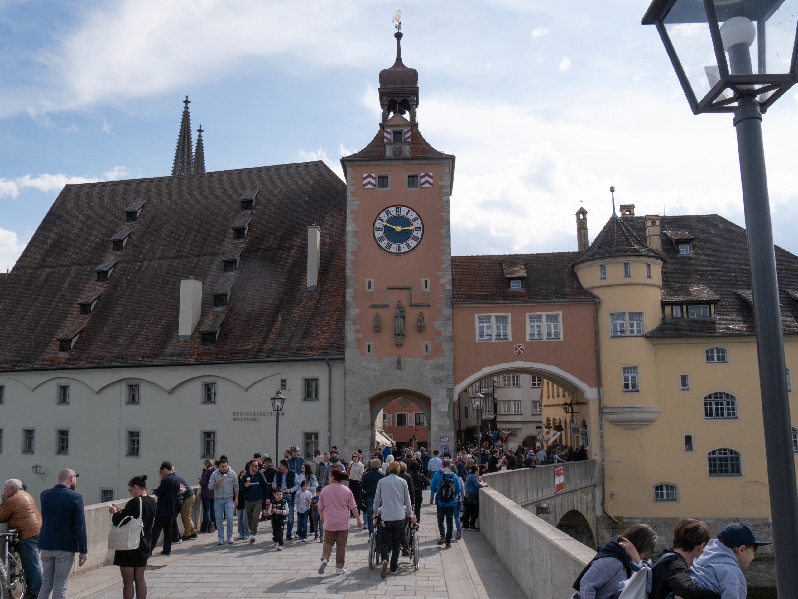 Vue du Pont de Pierre de Ratisbonne