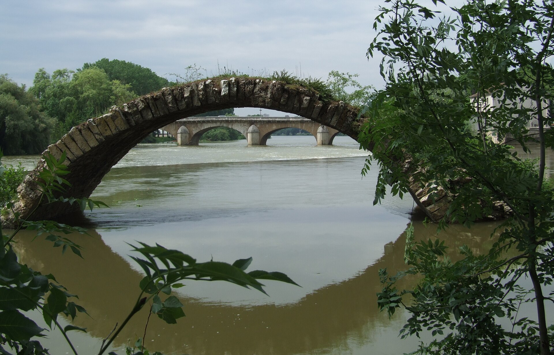Pont Romain près de Dole