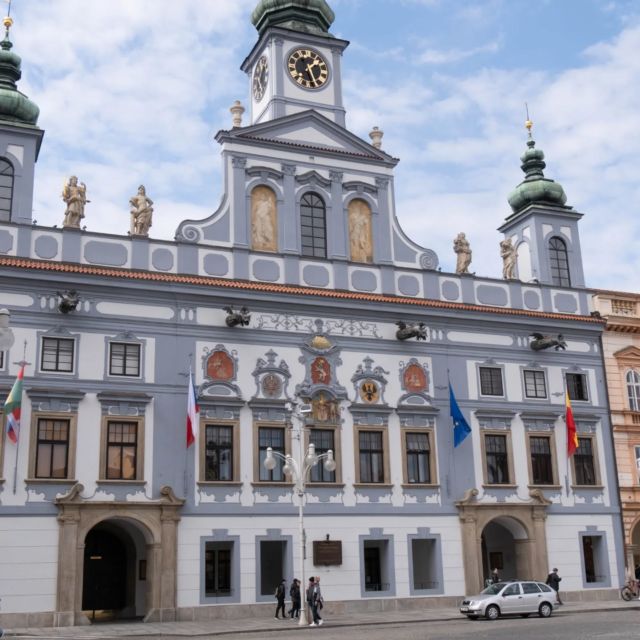 Dernier jour en #tchequie dans la petite ville de #ceskebudejovice .